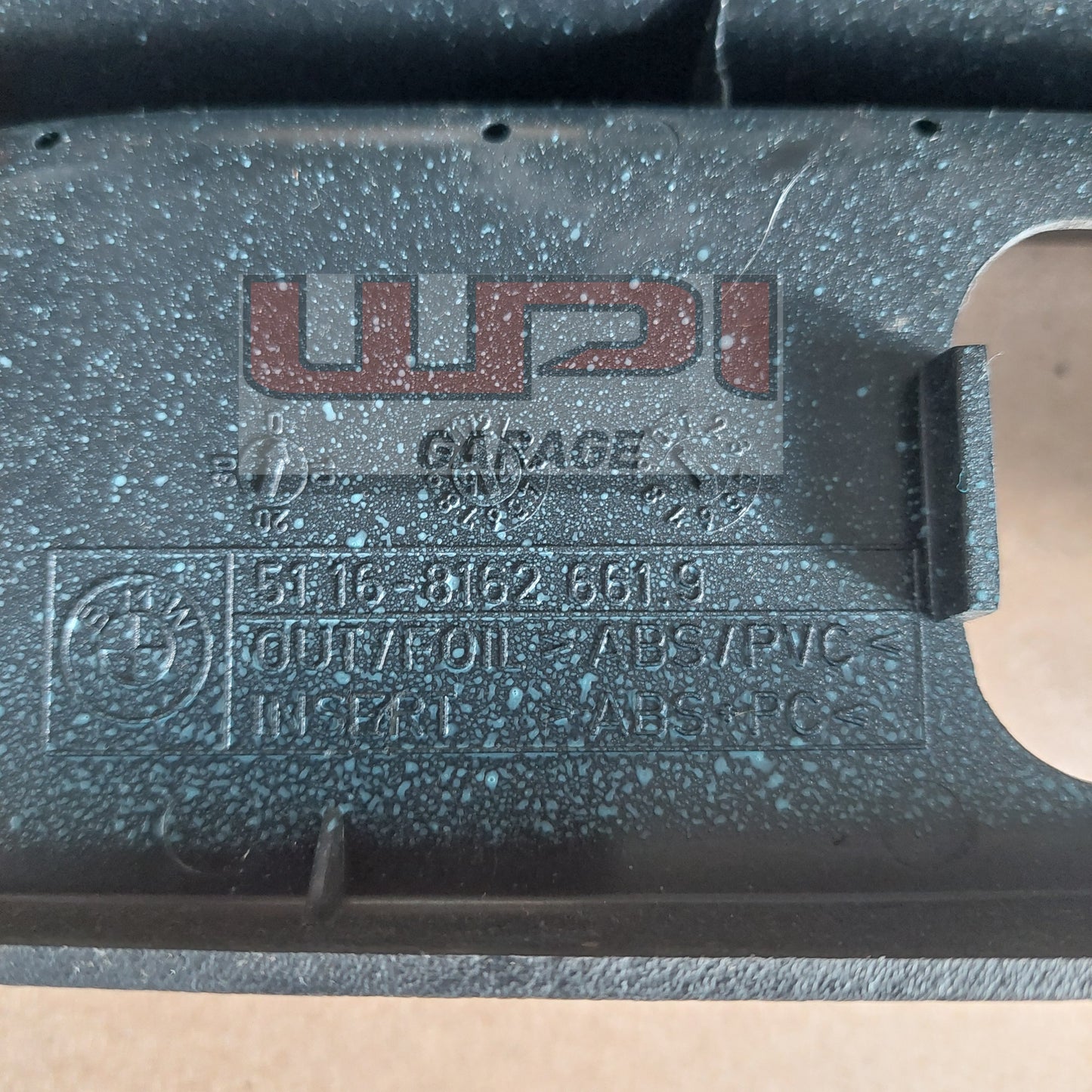 BMW E36 centre console (black) 511681626619