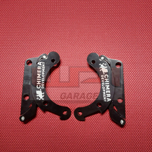 BMW E36/ E46 Dual caliper brackets